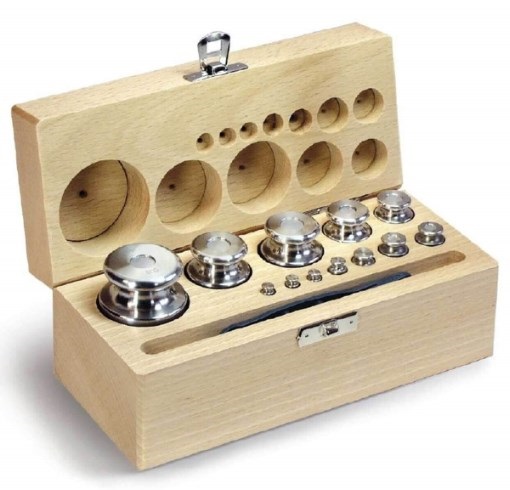 weights for accurate volume mesaurement